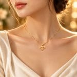 گردنبند طلا طرح چتر