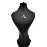 مدال پروانه -نگین دار