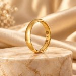 حلقه طلا _رینگ ساده - تصویر 2