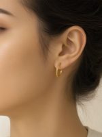گوشواره طلا حلقه